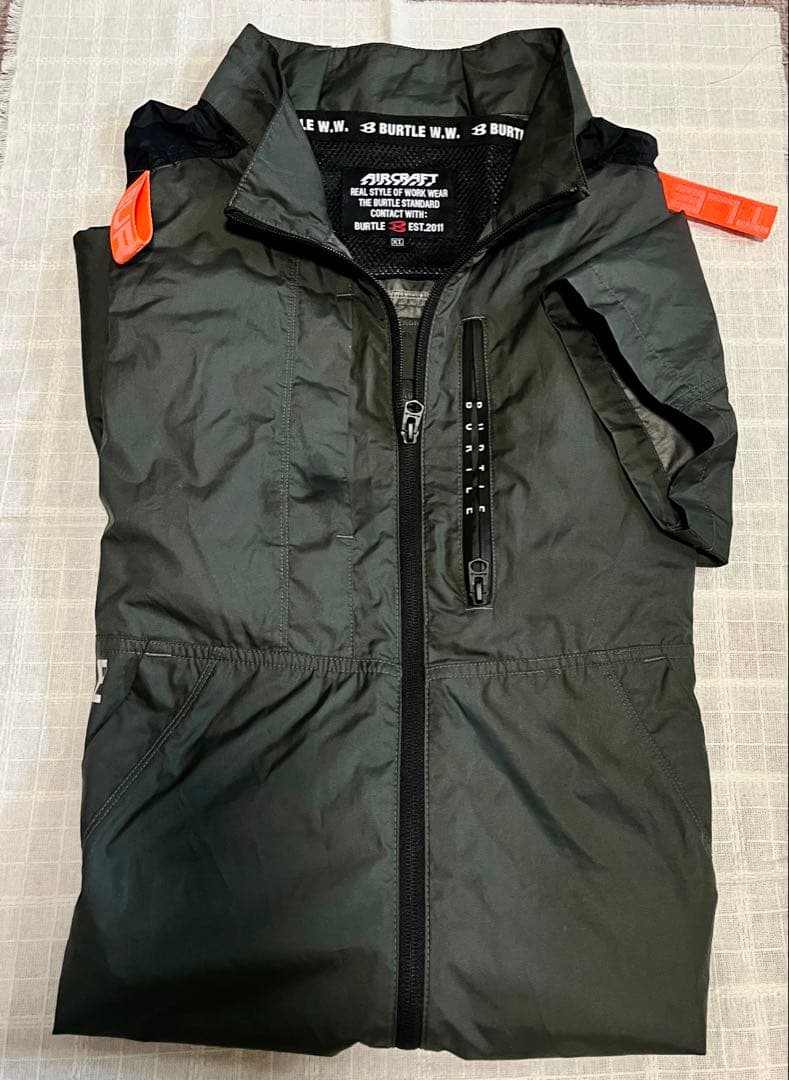 Burtle 空調服 ダークグリーン 2ファン付き 2023年 ②