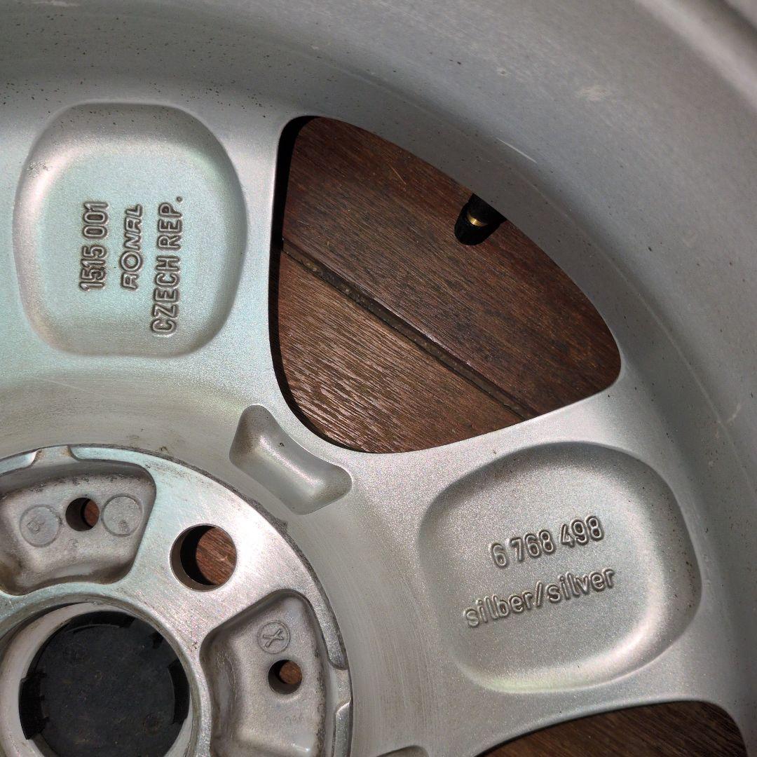 芝*様 送料込　美品　MINI用　純正アルミ　15×5.5J　4本　ローバーミニ