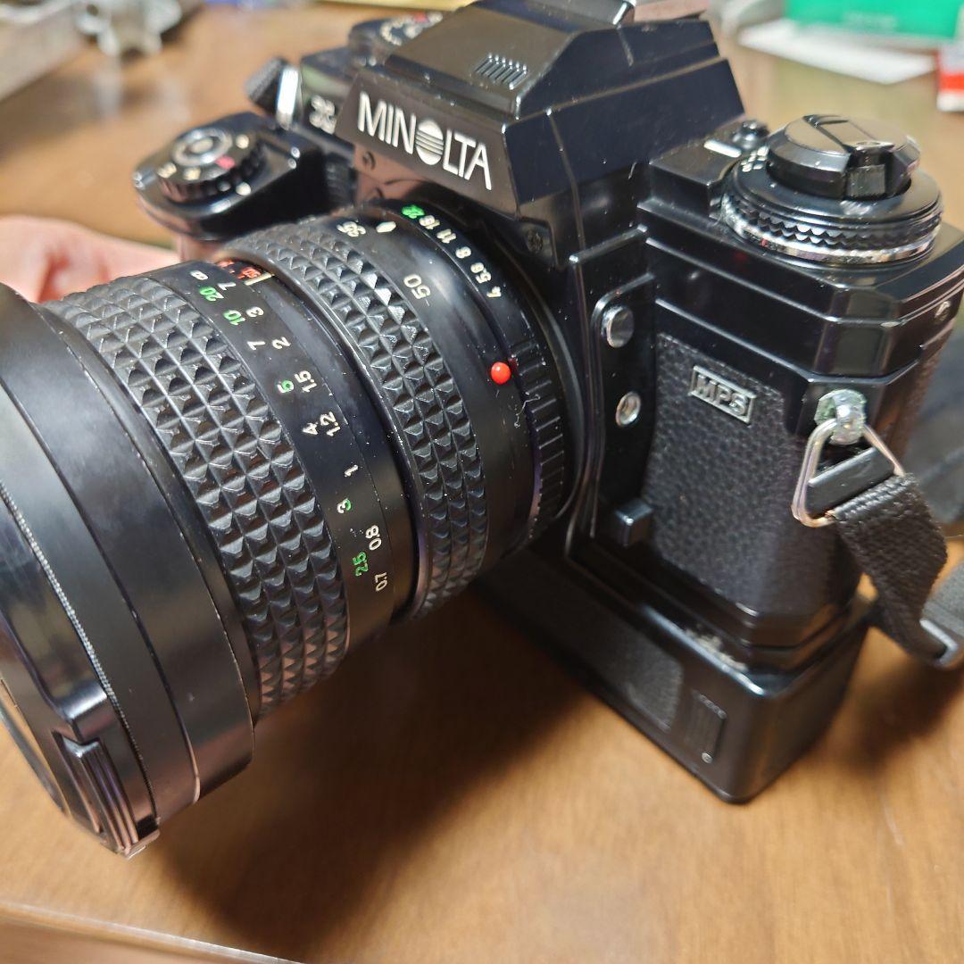 MINOLTA X-700 一眼レフカメラ ジャンク レンズ モータードライブ