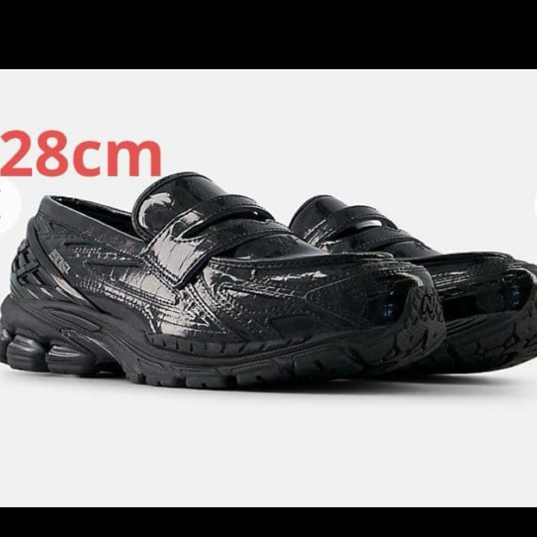 ニューバランス 1906L ブラッククロコ ローファー ブラック28cm最終