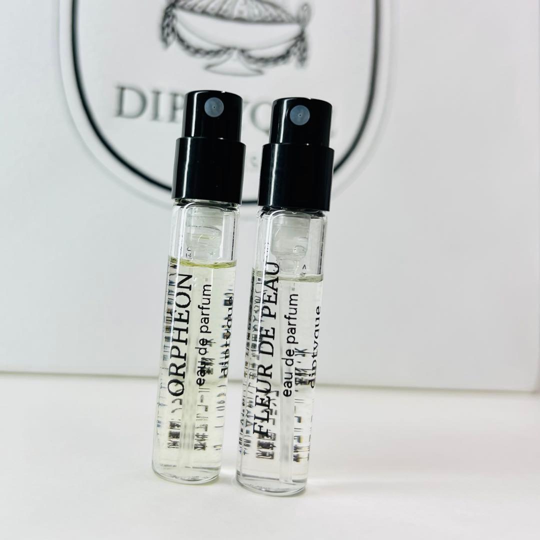 ディプティックORPHÉON & FLEUR DE PEAU 2ml 2本セット - メルカリ