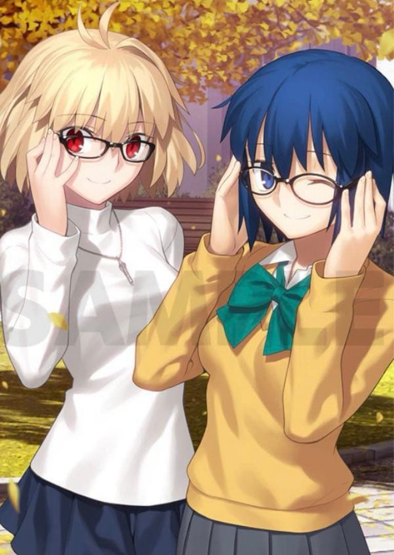 月姫 アルクェイド＆シエル A4アクリルパネル アクリススタンド