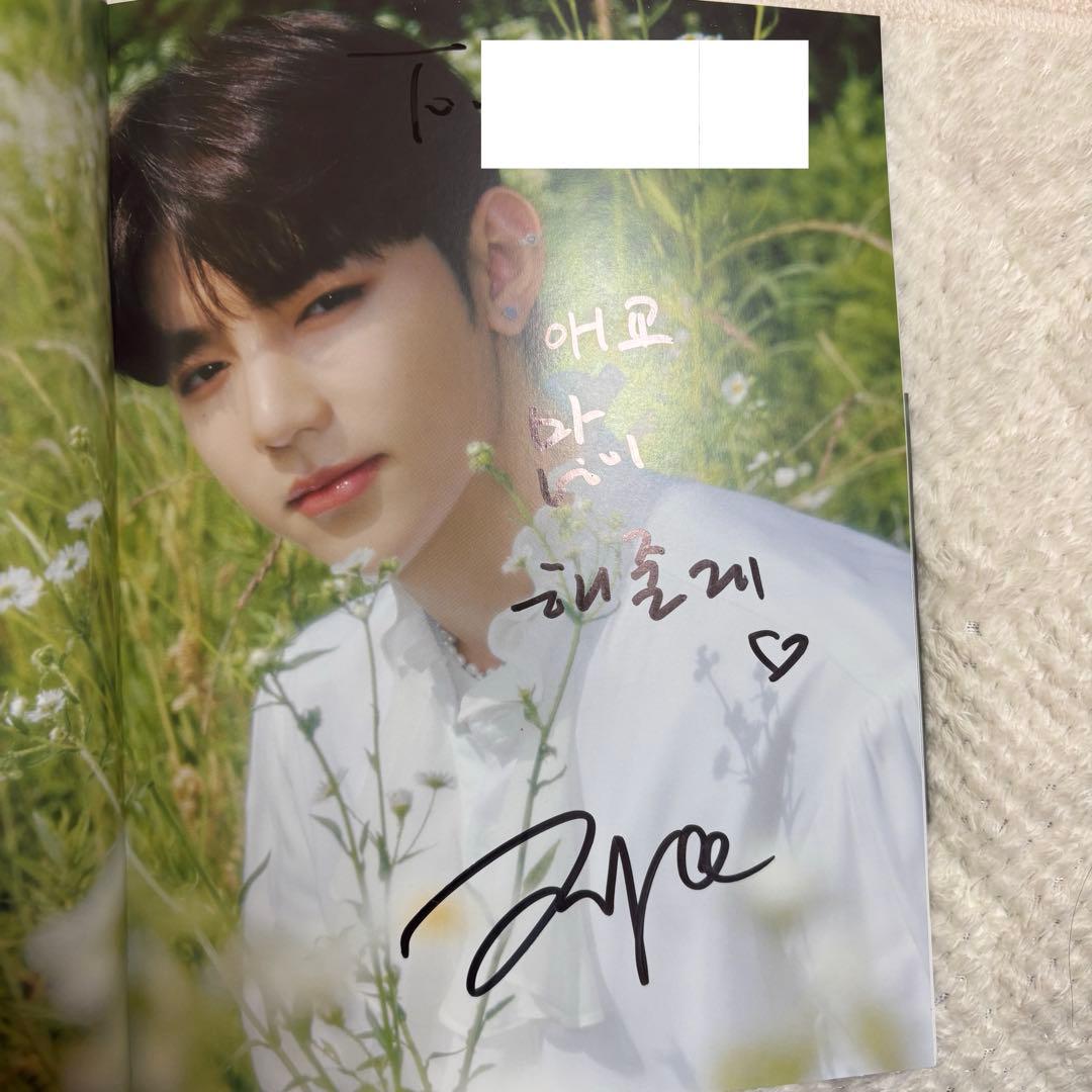 ZB1 ジャンハオ 直筆サイン - メルカリ