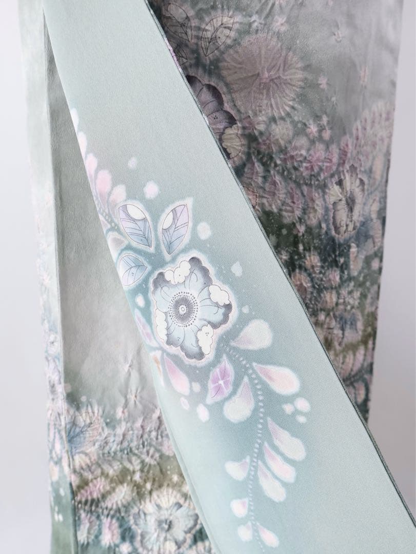 訪問着セット 辻ヶ花絞り 翠山 - メルカリ