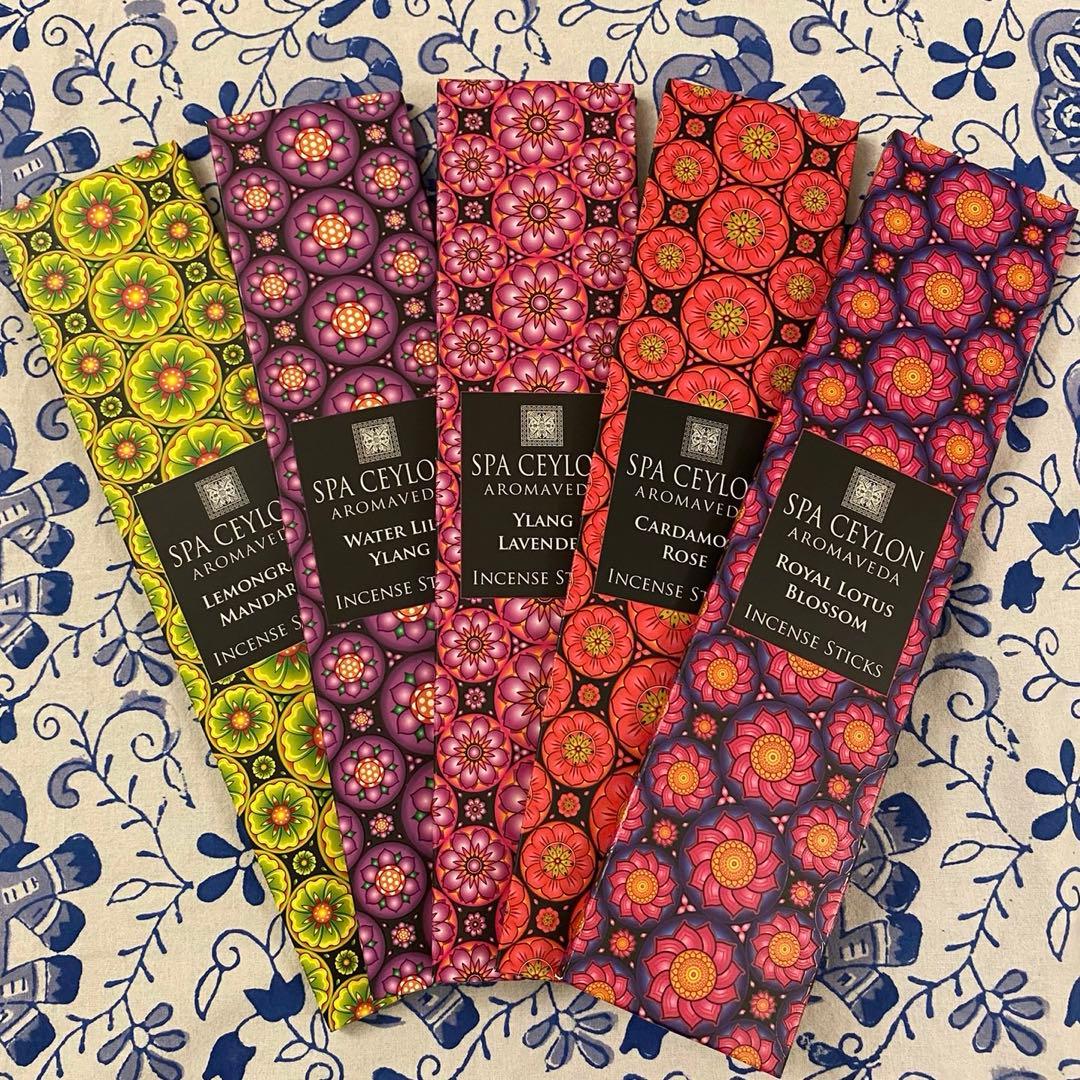 値下げ‼️日本未発売　SPA CEYLON お香　5種類セット ラグジュアリー ソープ ボックス セット （リラックス） | 商品詳細