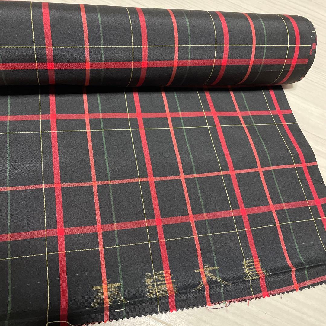 着物ワンピーステントラインマキシ丈《14》紬や大島紬等《7マルキ含む》M〜L