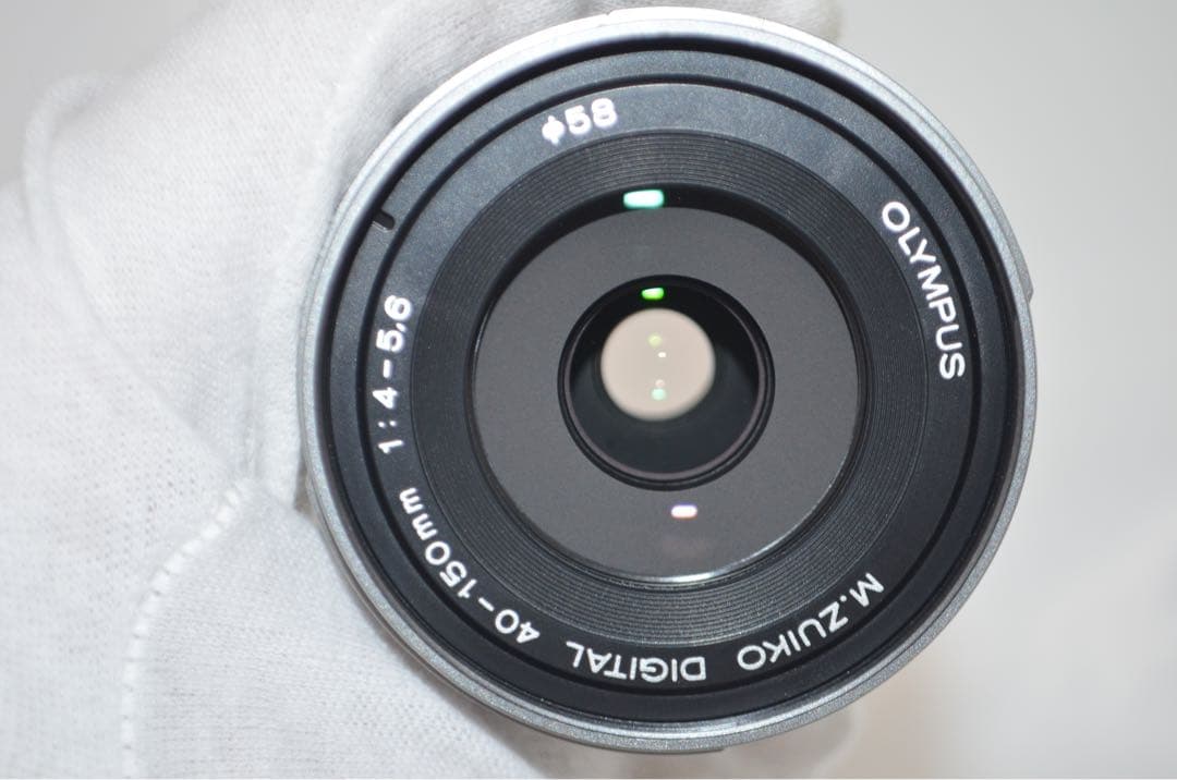 【極美品級】 OLYMPUS 40-150mm F4.0-5.6 R シルバー