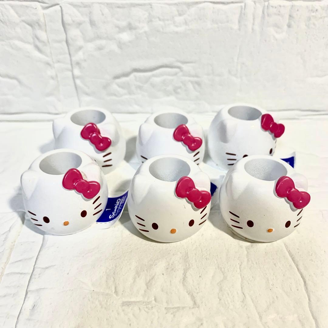 サンリオ 歯ブラシスタンド ハローキティ歯ブラシ立て ×6個セット