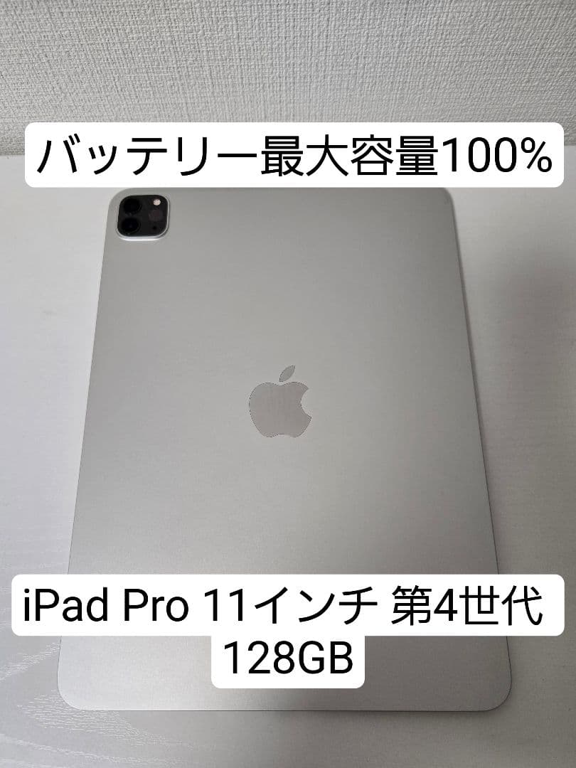 iPad Pro 11インチ 第4世代 128GB Apple iPad Pro 11インチ 第4世代 Wi-Fi 128GB 2022年秋モデル 価格