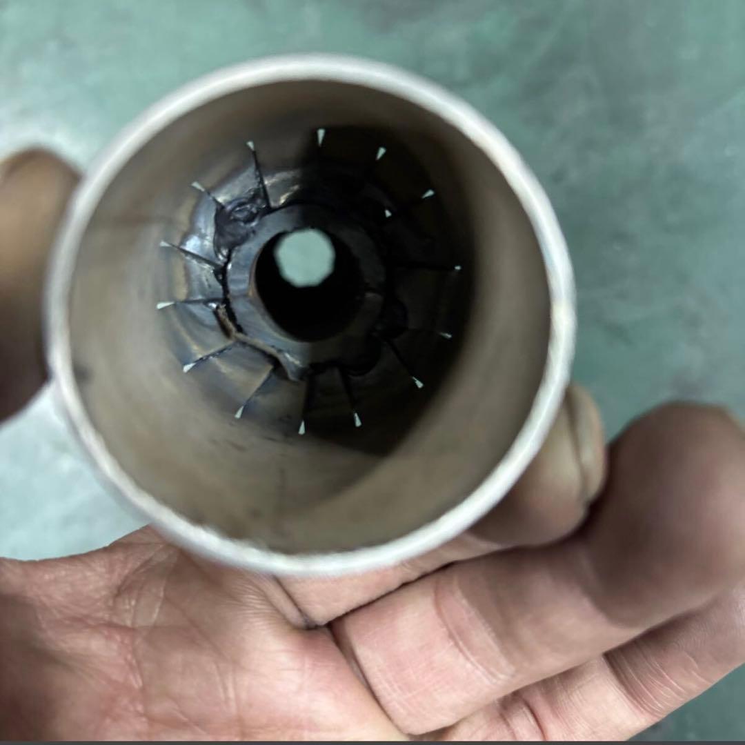 エストレア250 ワンオフショート菅 送料込み匿名配送 スリップオン