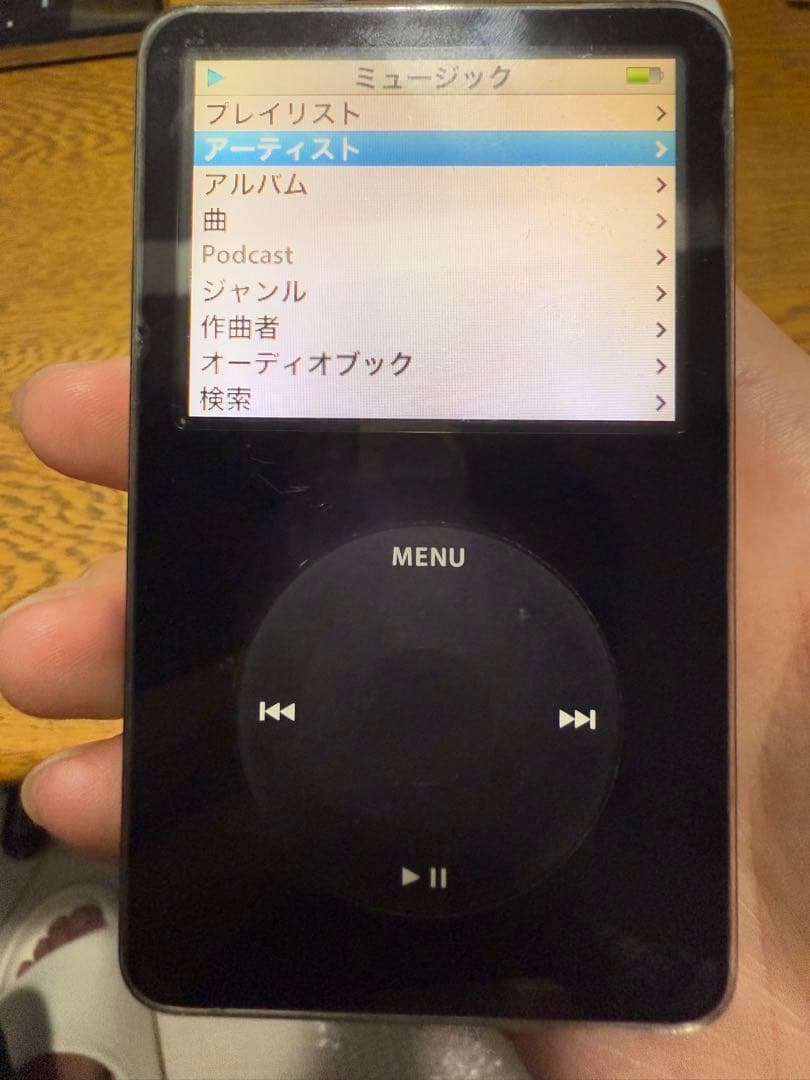 iPod Classic A1136 80GB 美品 動作確認済み ケーブル付 - メルカリ