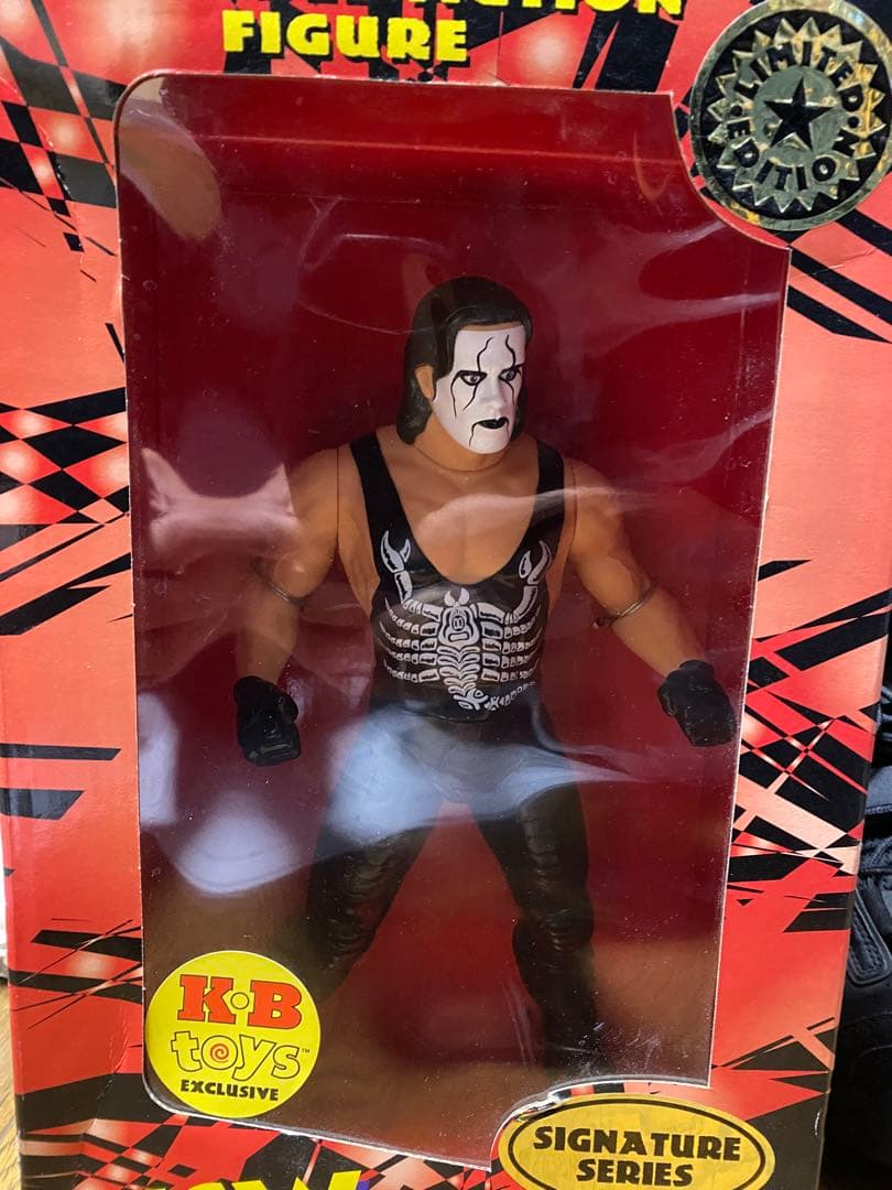 wweフィギュア スティング プロレスフィギュア - メルカリ