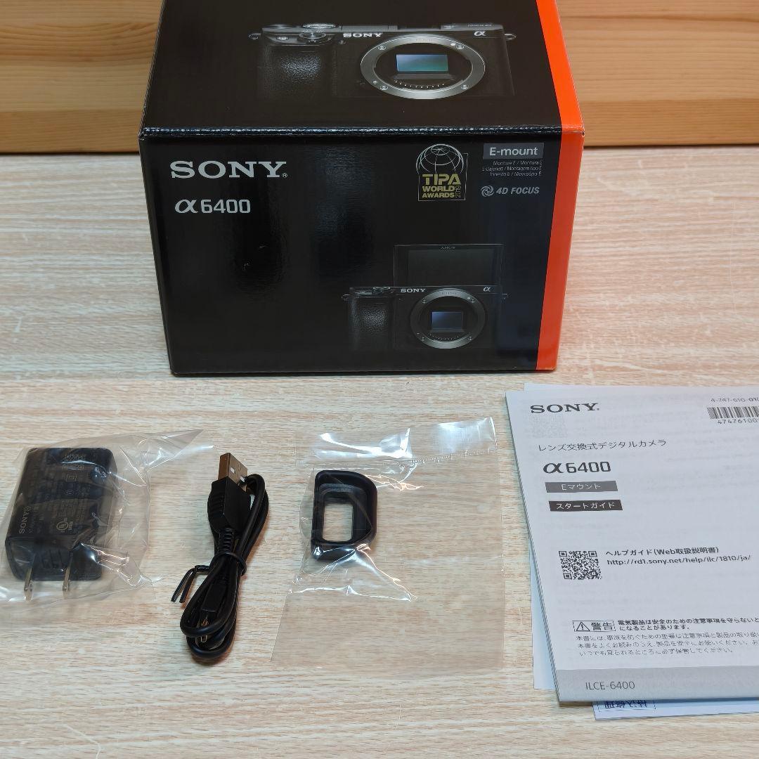 《美品》SONY α6400 ボディ本体 ソニー ミラーレス