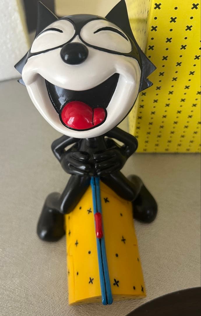 新品 Felix the Cat ボブルヘッド スタッシュケース 小物入れ - メルカリ