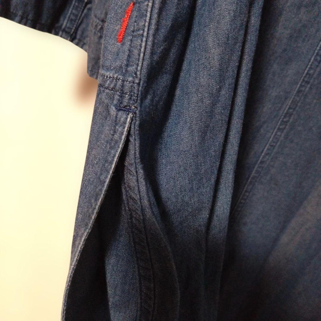 CASEYCASEY デニム Vネック 七分袖デニムワンピース - メルカリ