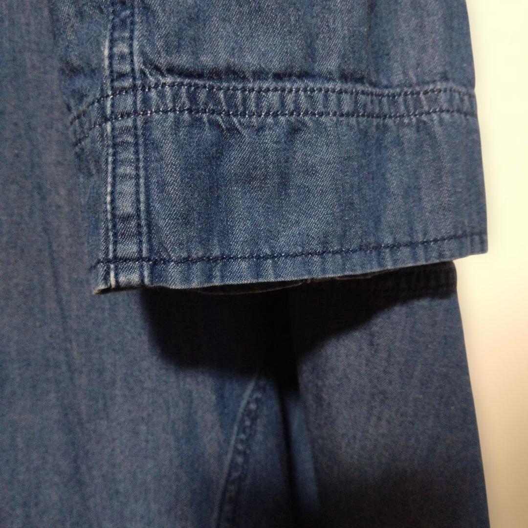 CASEYCASEY デニム Vネック 七分袖デニムワンピース - メルカリ