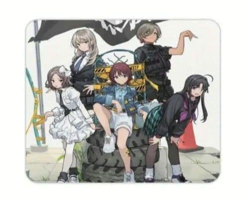 ガールズバンドクライ マウスパッドトゲナシトゲアリ デスク ラバー