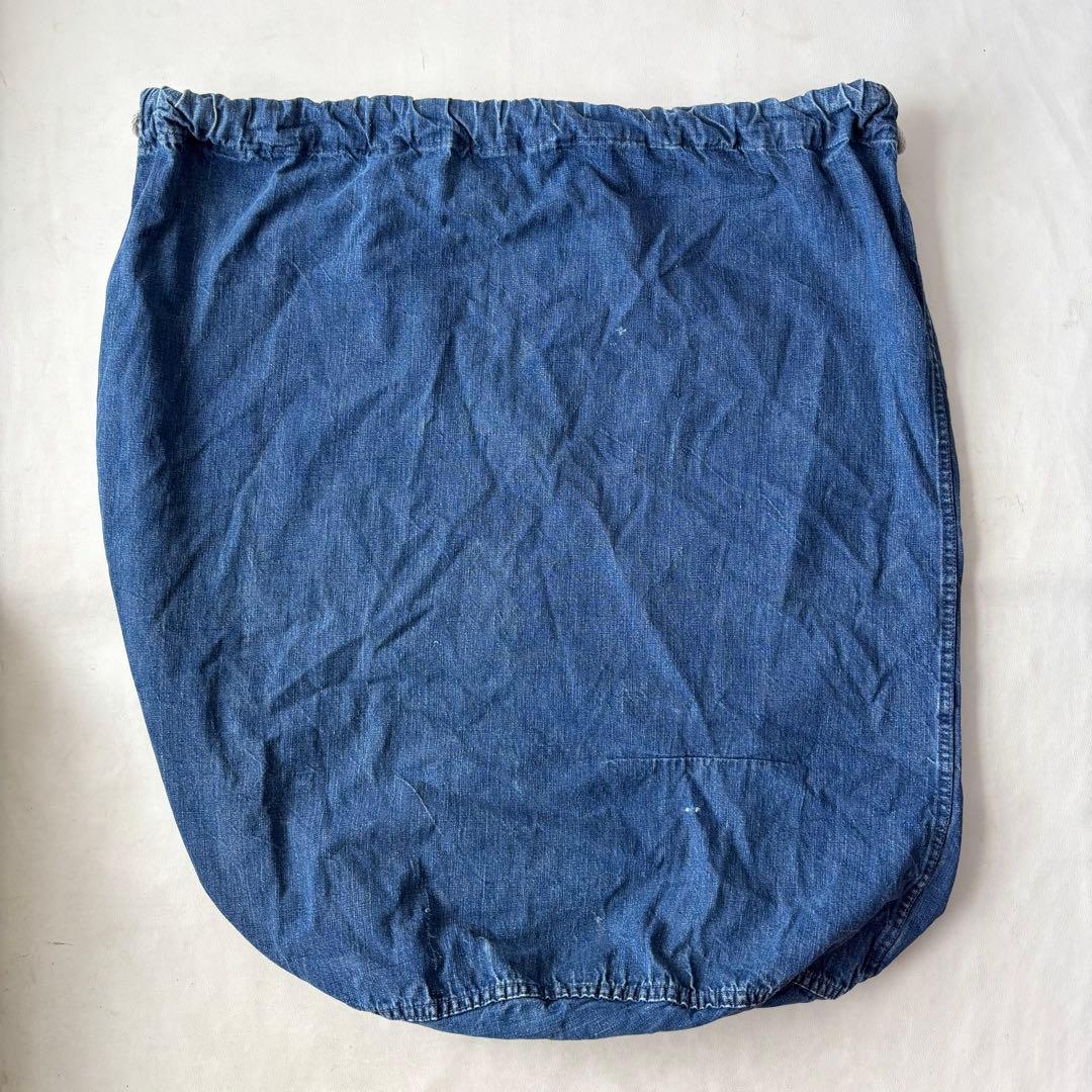 50s〜 US.NAVY デニム ランドリー バッグ ビンテージ ミリタリー
