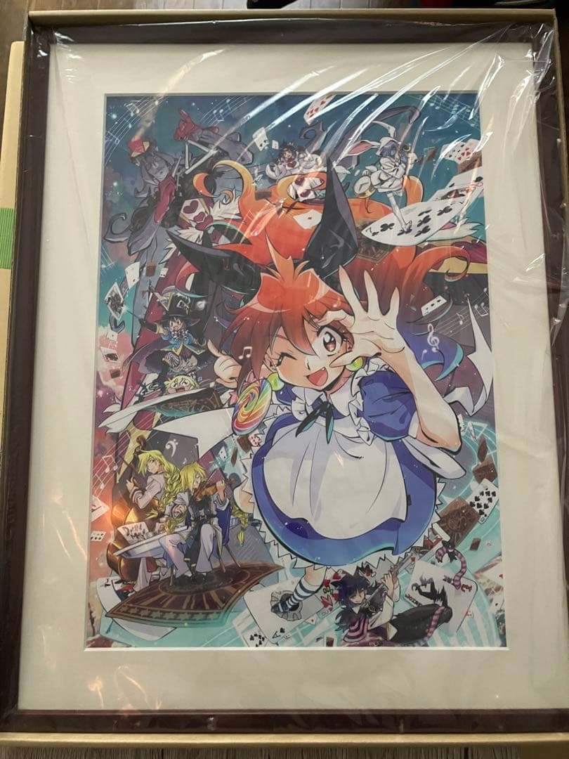 ストライクウィッチーズエイラ役大橋歩夕さん直筆サイン入り複製原画