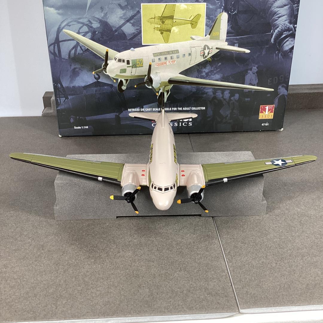 1/144 コーギー C-47 FASSBERG ”FLYER” 付録あり
