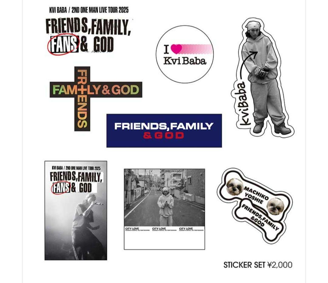 kvi baba クヴィババ ステッカー シール - メルカリ