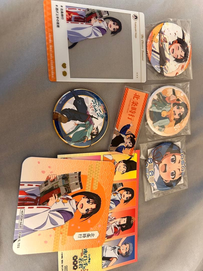 逃げ上手の若君 北条時行 缶バッジセット - メルカリ