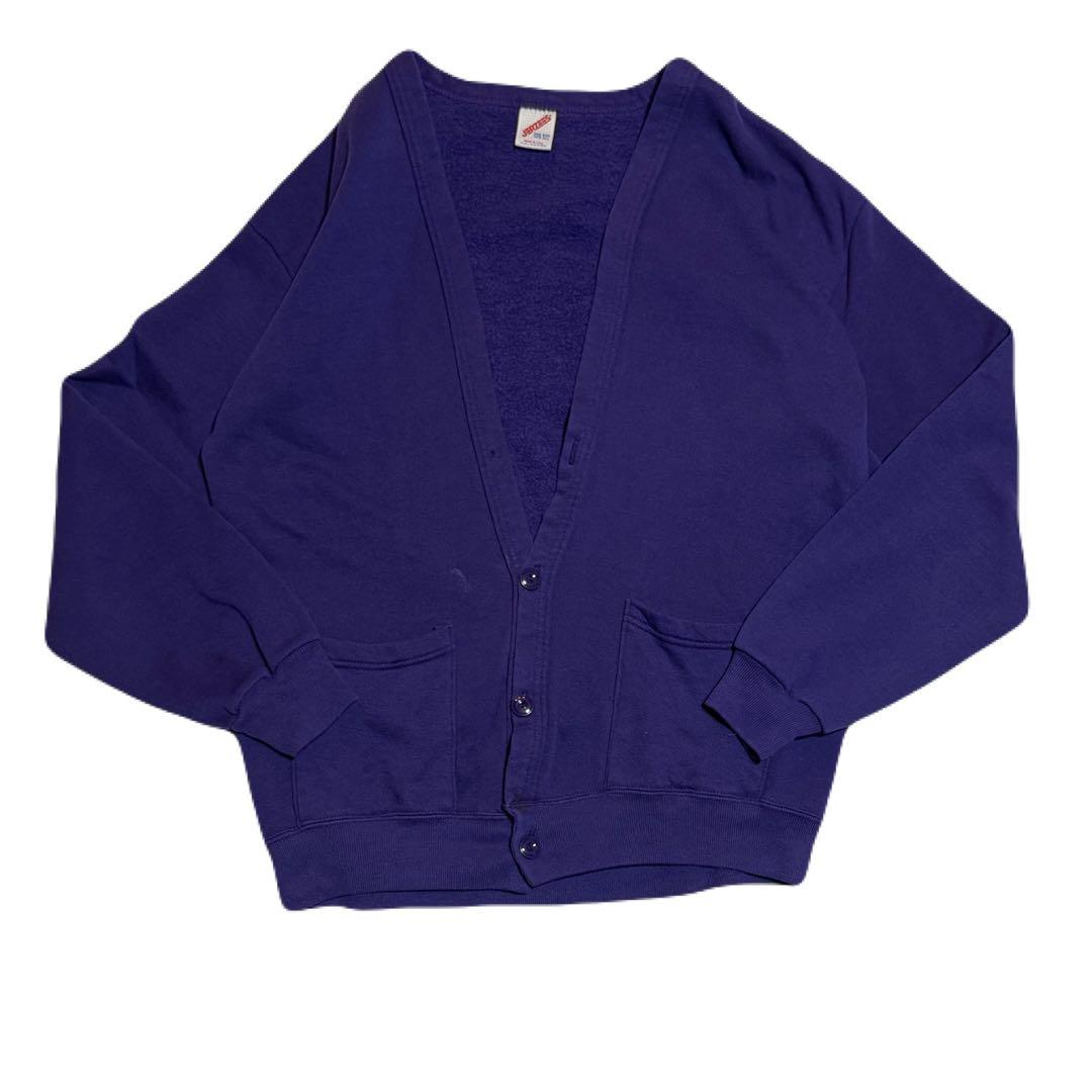 80s 90s USA製 JERZEES スウェットカーディガン ジャージーズ - メルカリ
