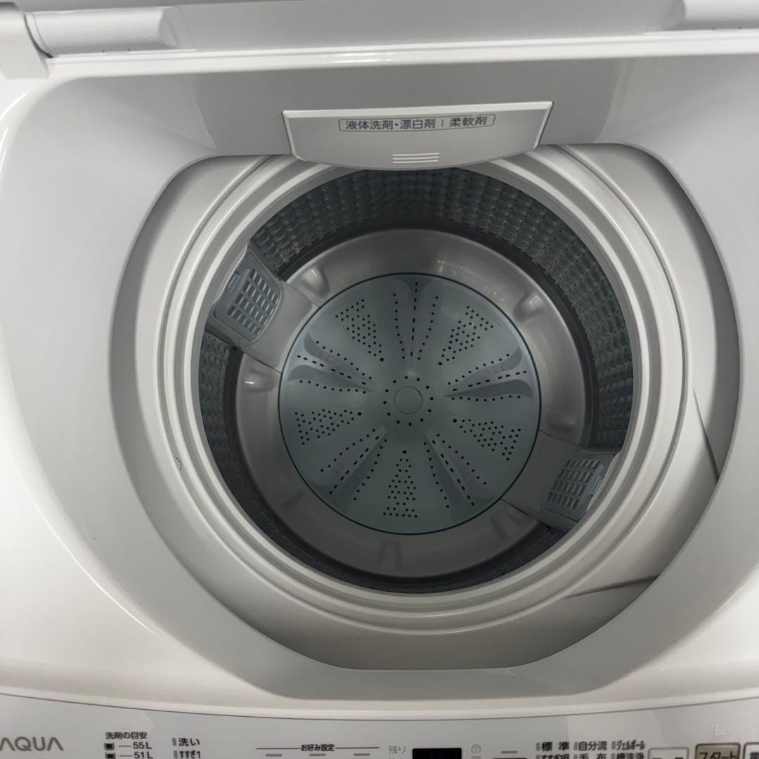 【配送・設置無料‼️】アクア AQW-V7P 洗濯機 7.0kg 23年製 美品‼️