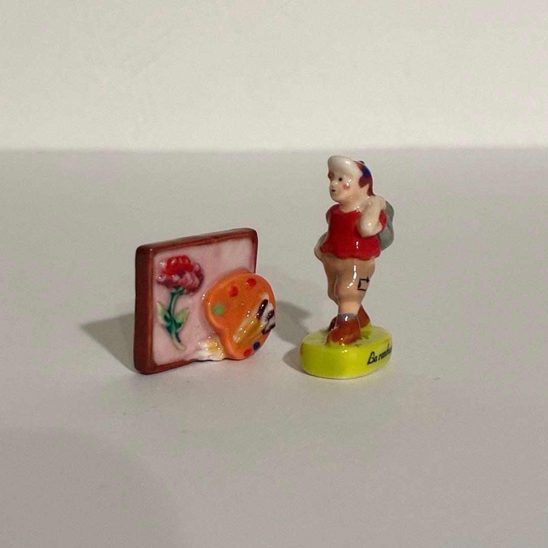 私の趣味 フェーブ ヴィンテージ フランス 陶器 ミニチュア 自転車