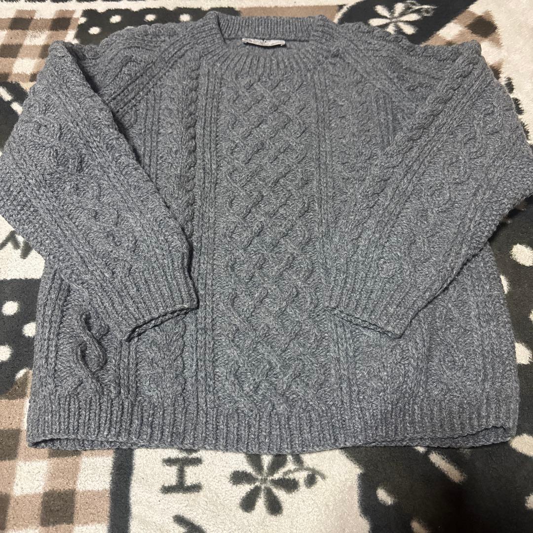 ビームスプラスインバーアラン BEAMS PLUS（ビームス プラス）INVERALLAN / 1H Shetland Crew Neck