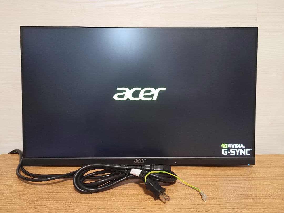 美品 Acer 24.5インチ IPS 240hz 0.5ms モニターVG