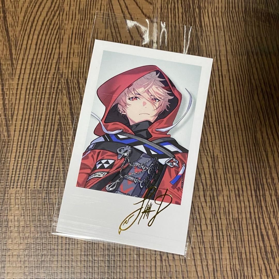 セラフダズルガーデン デビュー記念 Welcomeグッズ チェキ風カード