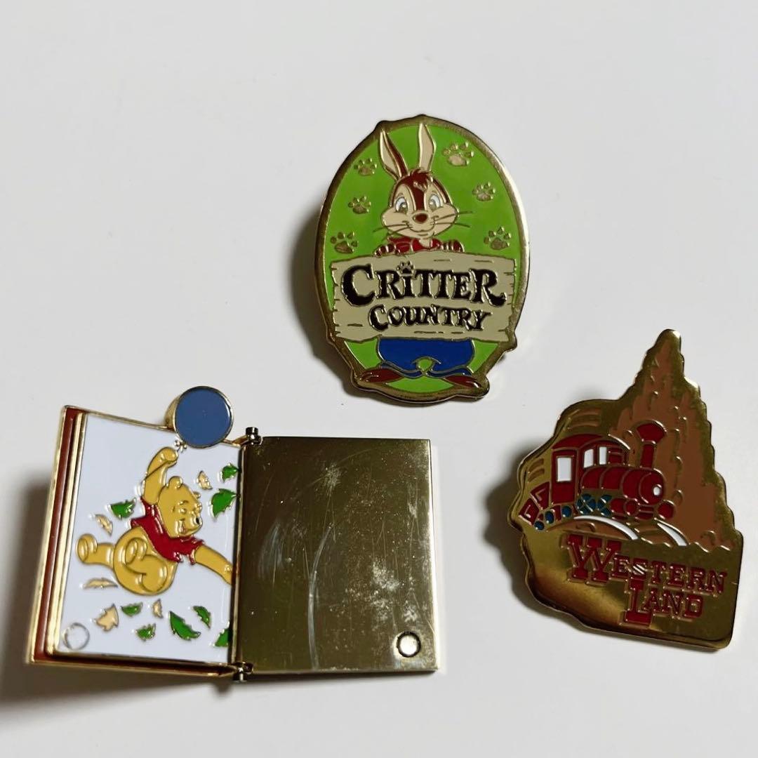 ディズニーランド エリア・アトラクションピンバッジ 9個セット - メルカリ