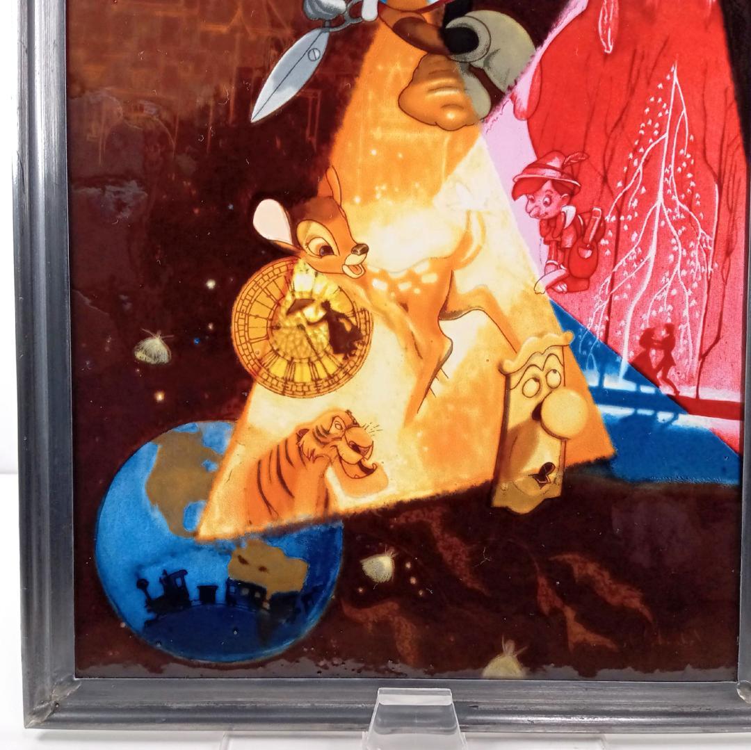 新品ウォルト・ディズニー生誕100周年ミッキー ステンドグラス