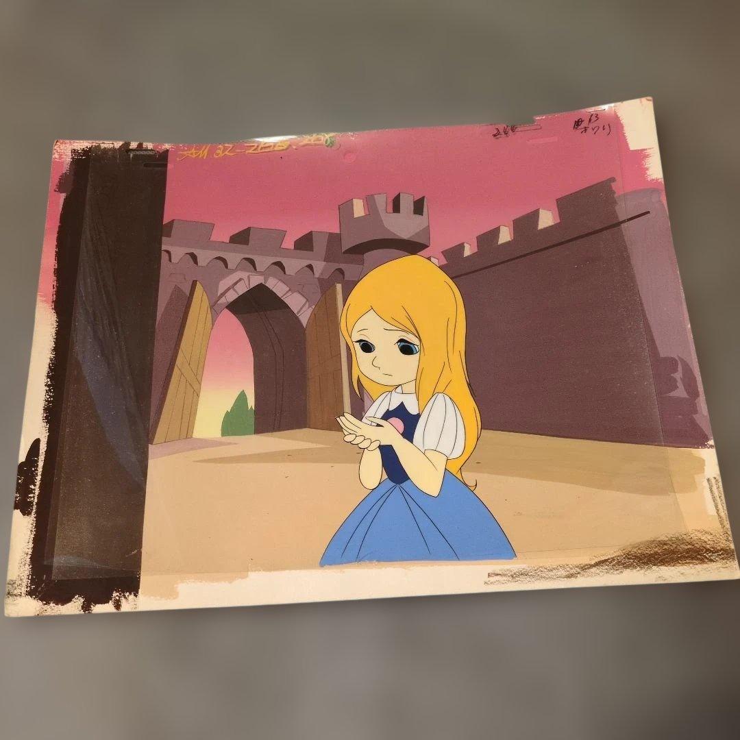 虫プロの遺産 なつかしの世界名作 アンデルセン物語 『人魚姫』セル画