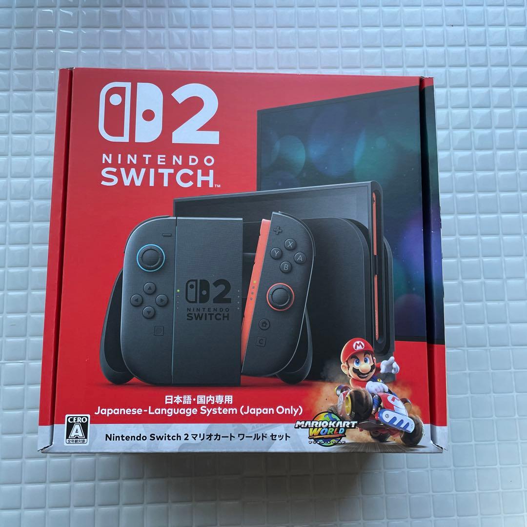 Nintendo Switch 2 日本語版 マリオカートワールドセット Amazon.co.jp: Nintendo Switch 2(日本語・国内専用) マリオカート