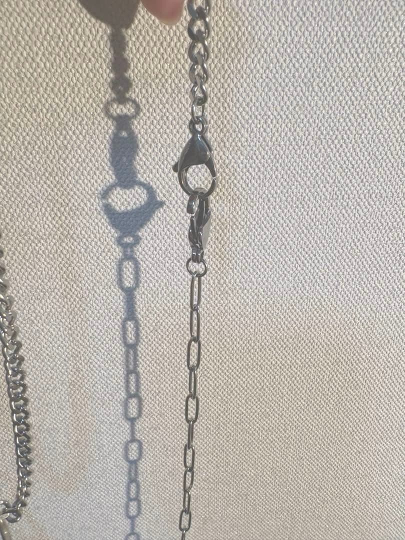 お値引き交渉不可　プリュイ　カデナストラップ　シルバー