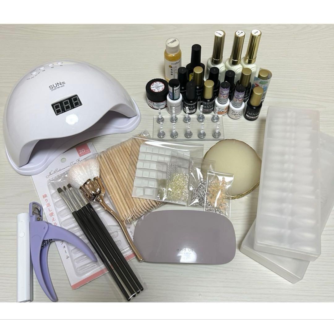 ネイルケアセット UV/LEDランプ付き　まとめ売り 楽天市場】＼楽天SS限定特価!／Faerie ネイルライト ジェルネイル