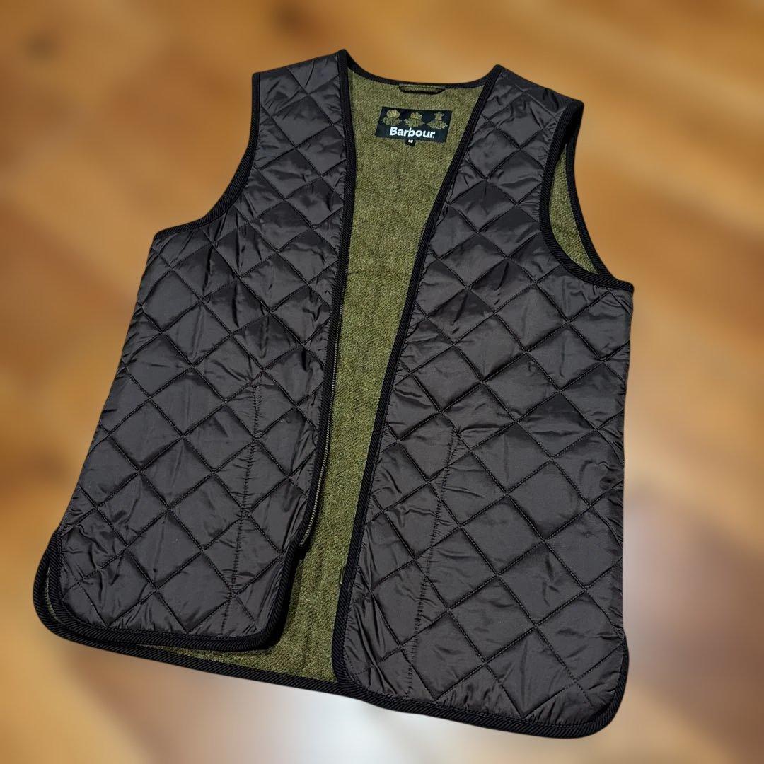 Barbour キルティングライナー 38 Barbour × KAPTAIN SUNSHINE》キルティング ライナー｜キルティング