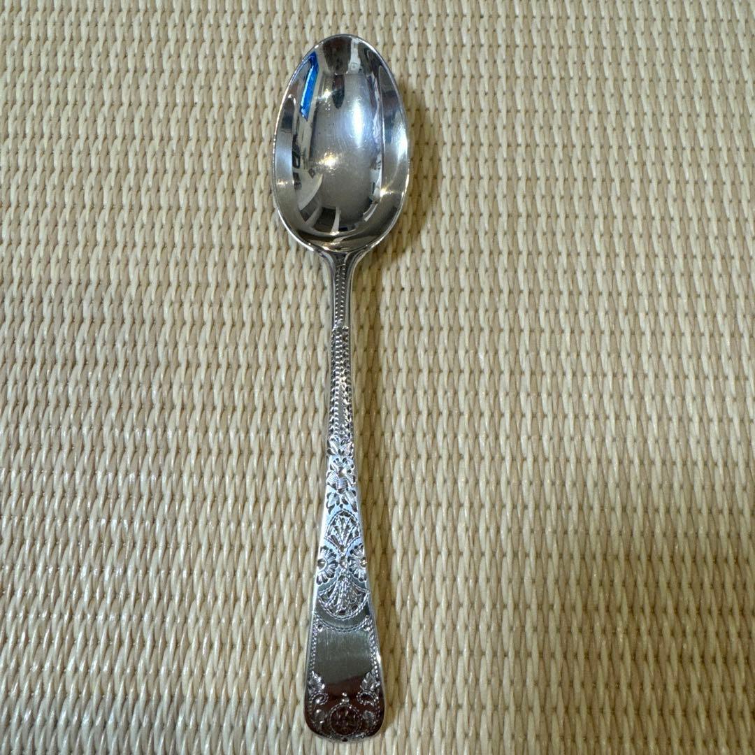 スターリングシルバー英国製 925/1000 純銀スプーン - メルカリ