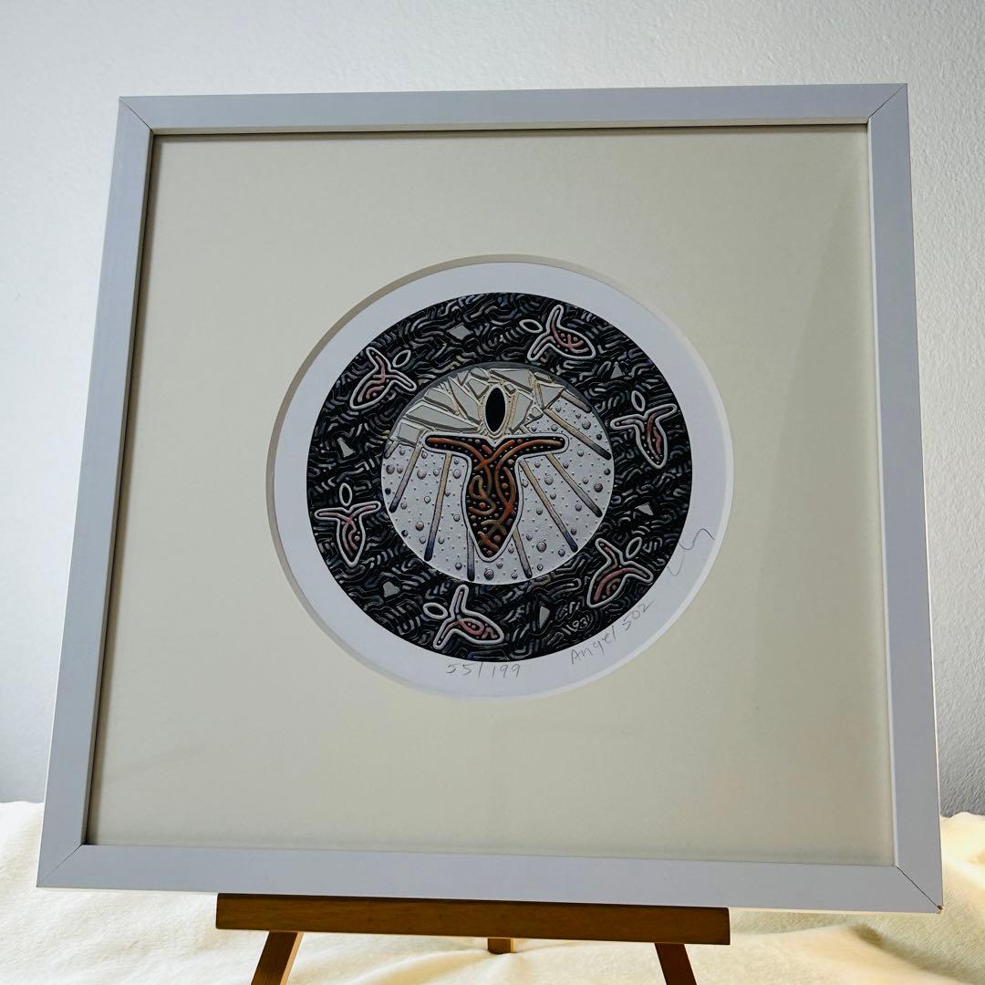 アンディ・レイキ「エンジェル502」中古 アート⭐︎シリアルNO 55/199