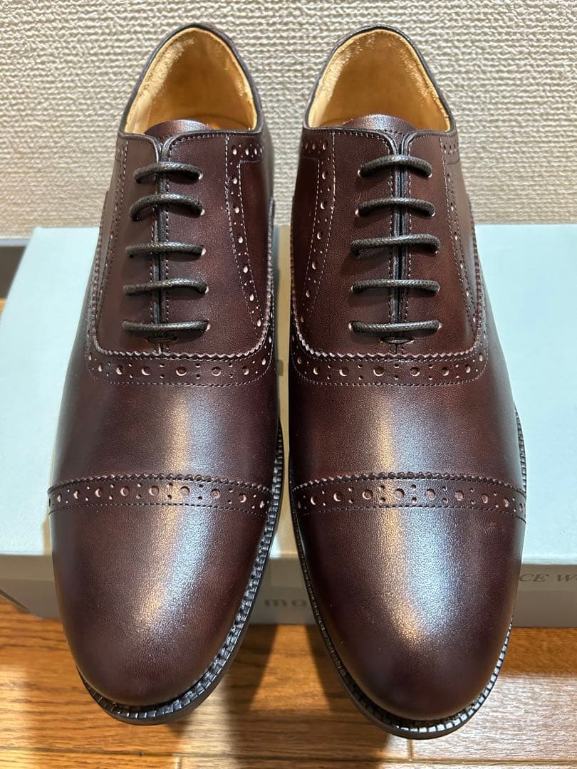 革靴 25.5cm バランスワークスクラシック　ムーンスター