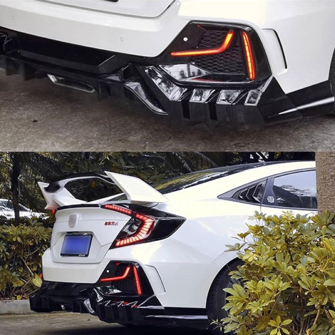 最高車・バイク・自転車 - シビックFK7 2016-2021年式 TypeR風 リア