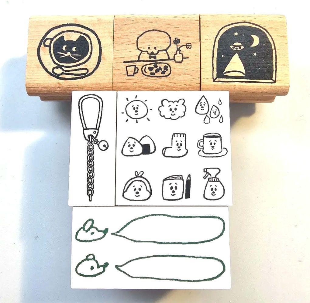 ニコレシピ nico-recipe ひとマスはんこ 6点セット スタンプ 新品