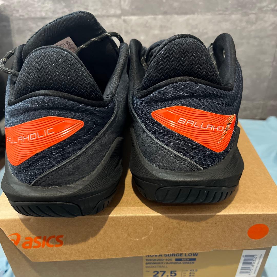 シューズ(男性用) ASICS ballaholic NOVA SURGE LOW 27.5cm