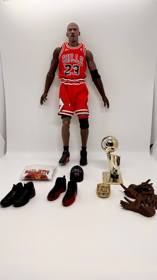 箱無/経年劣化有】エンターベイ マイケルジョーダン THE LAST SHOT
