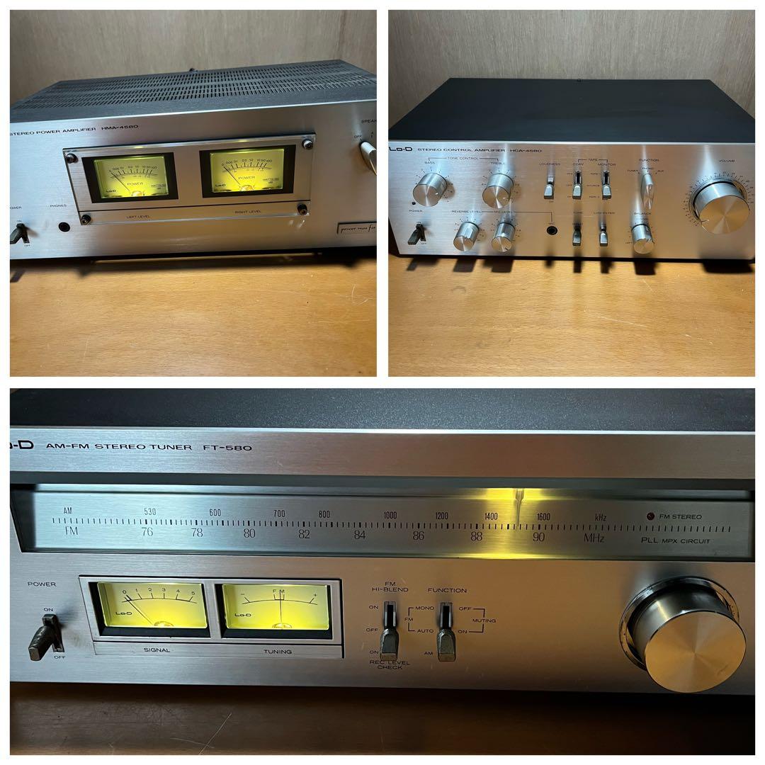 日立Lo-D HCA-4580 HMA-4580 FT-580 通電ok アンプ Yahoo!オークション -「lo-d hca-4580」の落札相場・落札価格