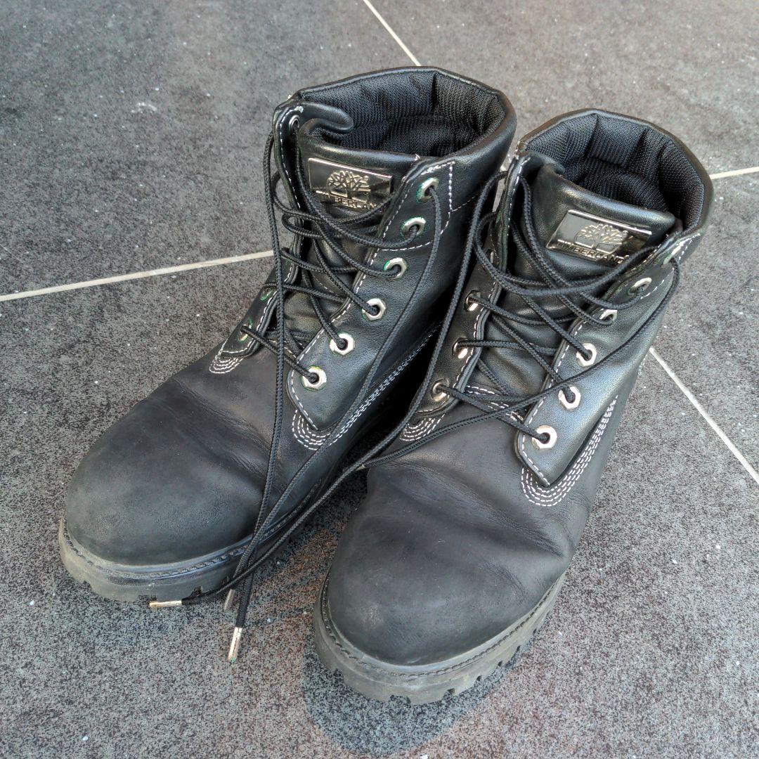 Timberland ブラック ブーツ Timberland ティンバーランド ブラックアウト 6インチ プレミアム