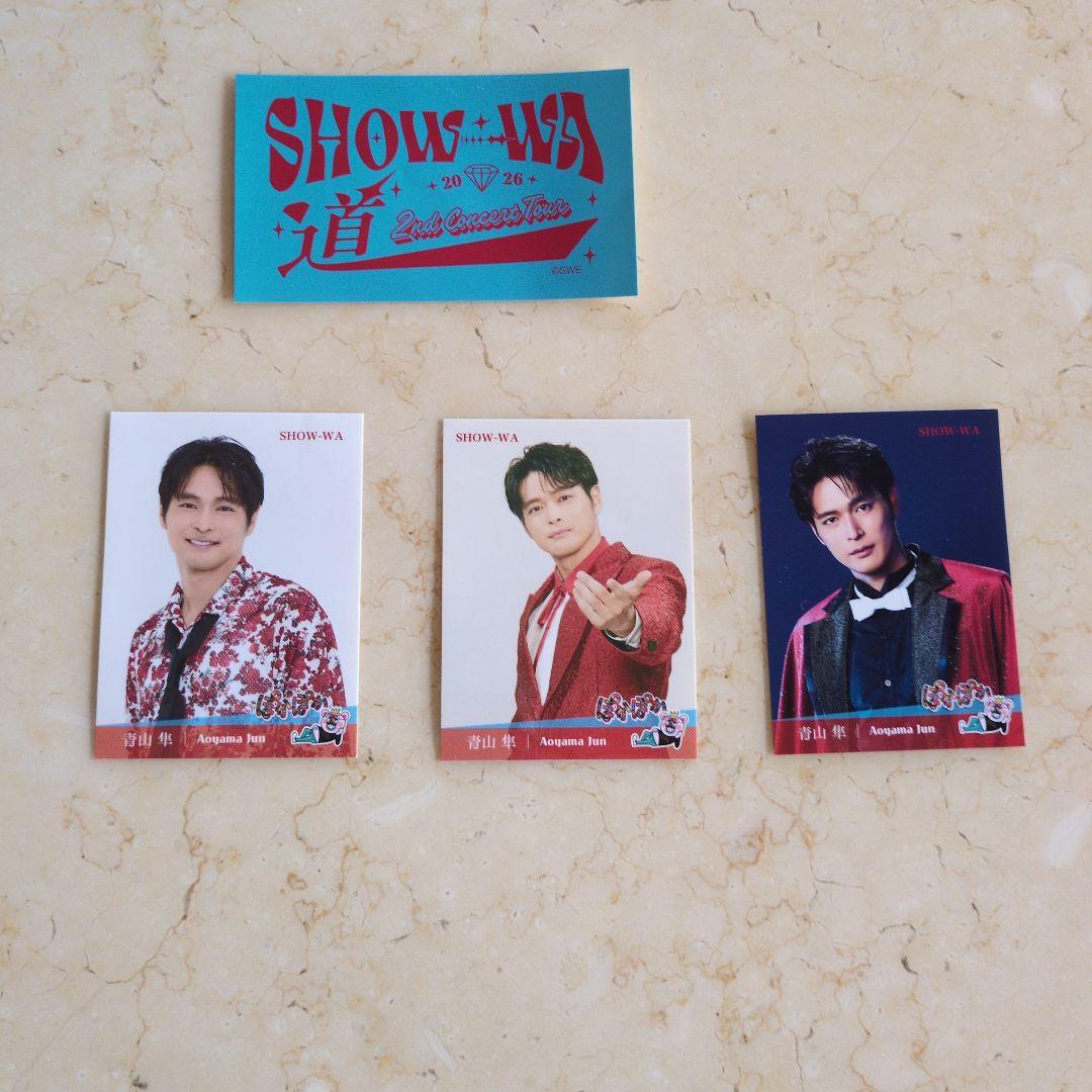 SHOW-WA 青山 隼カード 3枚セット - メルカリ