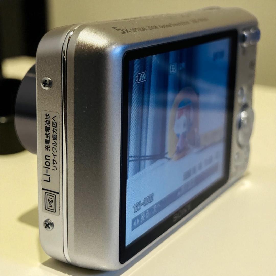 超美品】SONY Cyber-shot DSC-W630 シルバー 美箱付きの通販はau PAY